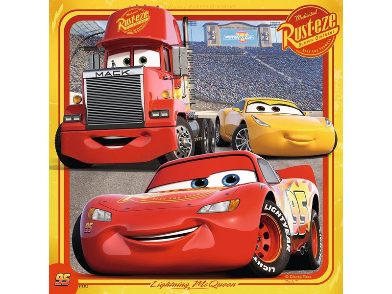 Ravensburger Cars Legends Of The Track 3x49p