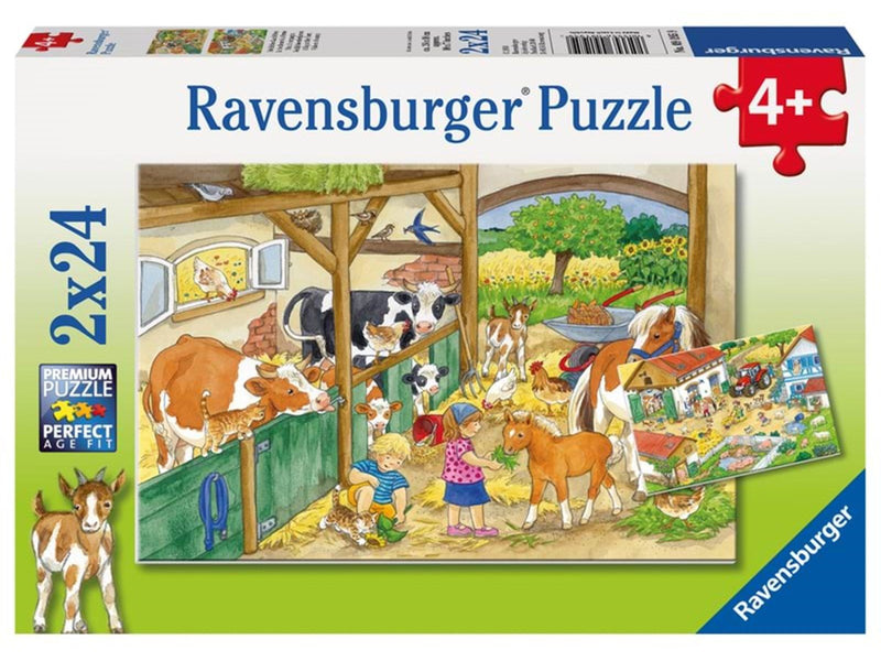 Ravensburger A Day at the Farm - 2x24p