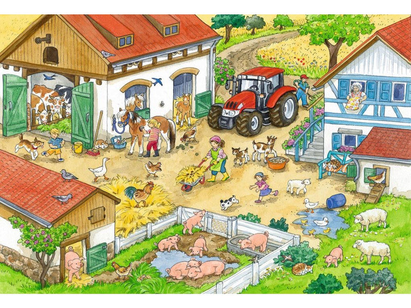 Ravensburger A Day at the Farm - 2x24p