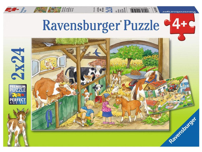 Ravensburger A Day at the Farm - 2x24p