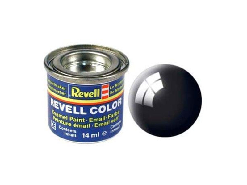 Revell enamel paint  07-black Shiny