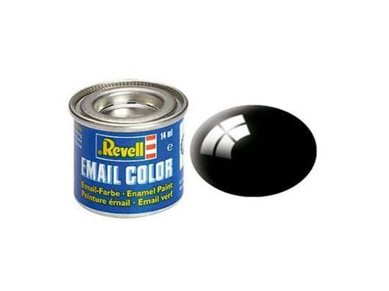 Revell enamel paint  07-black Shiny