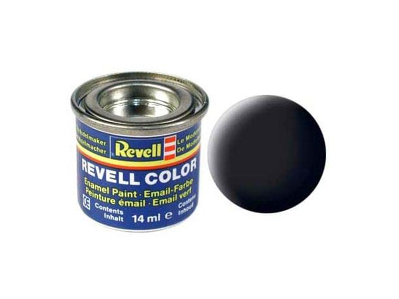 Revell enamel paint  08-black Mat