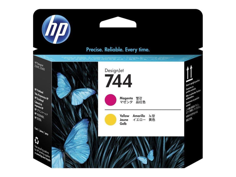 HP 744 / F9J87A - Druckerkopf Gelb