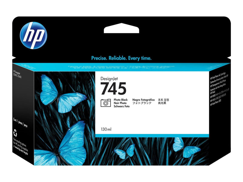HP 745 / F9J98A - Tintenpatrone Foto Schwarz