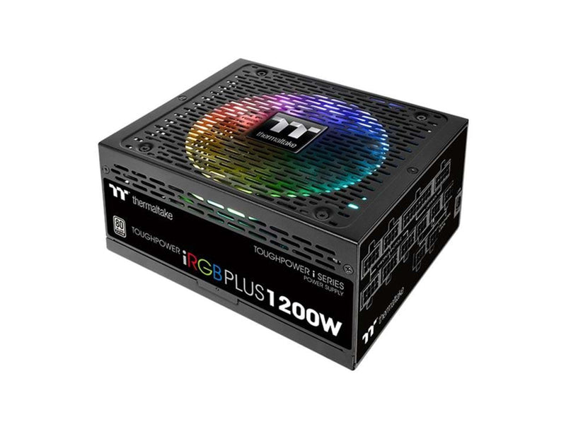 Thermaltake ToughPower iRGB PLUS TPI-1200DH3FCP Netzteile - 1200 Watt - 140 mm - ATX - 80 Plus Titanium (bis zu 90% effektiv)