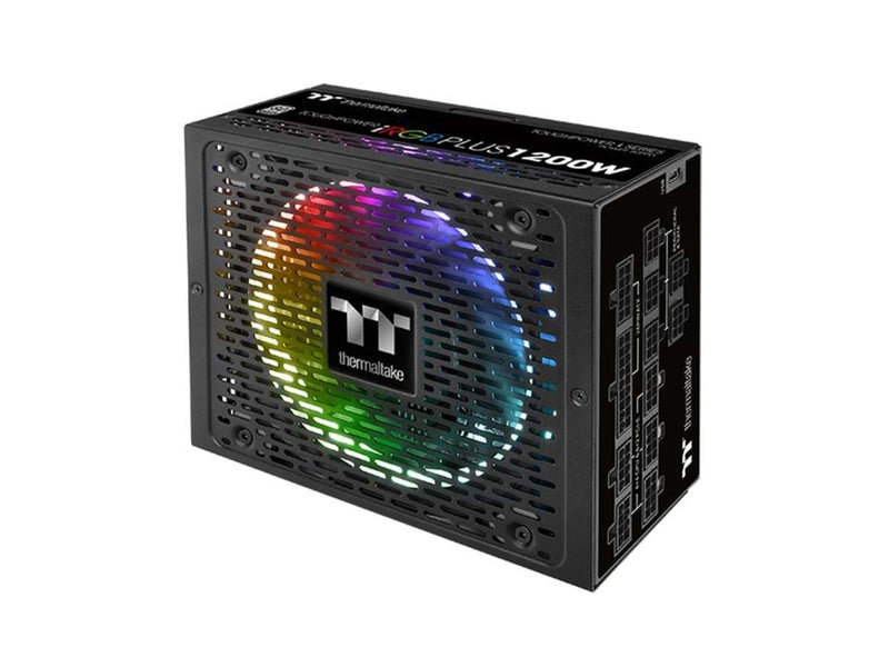 Thermaltake ToughPower iRGB PLUS TPI-1200DH3FCP Netzteile - 1200 Watt - 140 mm - ATX - 80 Plus Titanium (bis zu 90% effektiv)