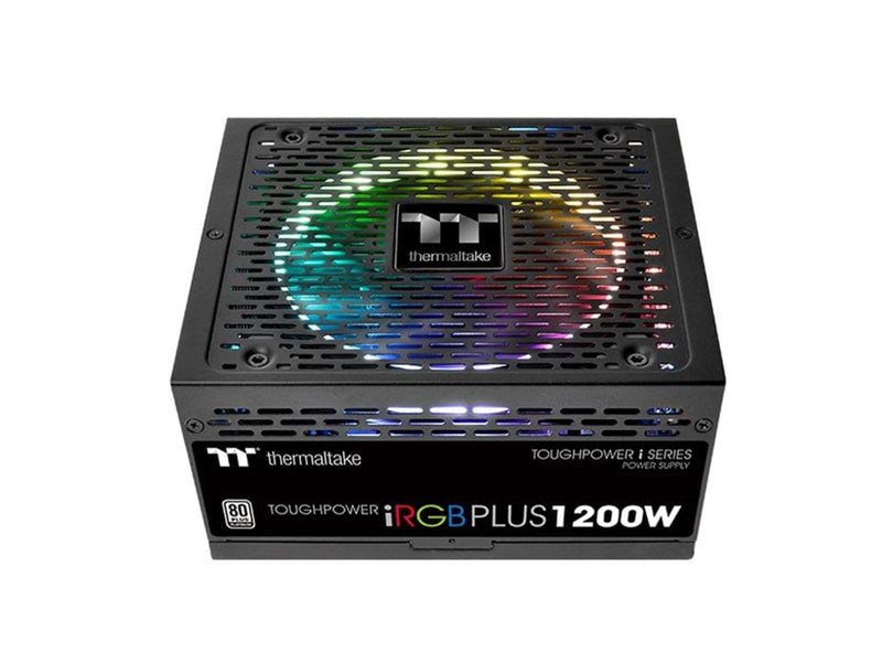Thermaltake ToughPower iRGB PLUS TPI-1200DH3FCP Netzteile - 1200 Watt - 140 mm - ATX - 80 Plus Titanium (bis zu 90% effektiv)