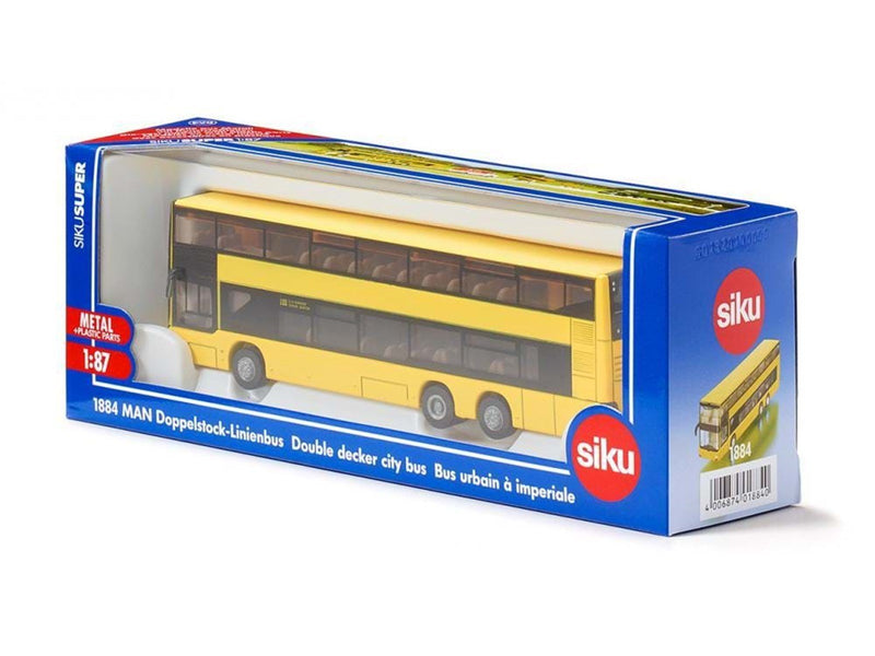 SIKU 1:87 Man Double Decker City Bus