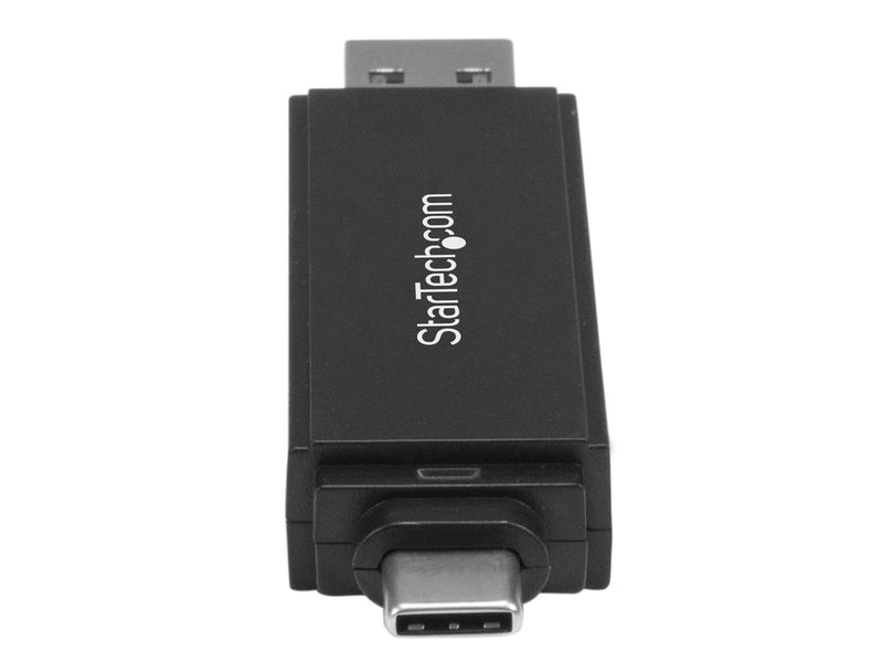 StarTech.com USB-A 3.0 - USB-C Memory Card Reader/Writer for SD and microSD Cards
