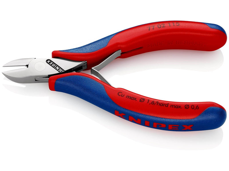 KNIPEX Elektronik-Seitenschneider, mit durchgestecktem Gelenk