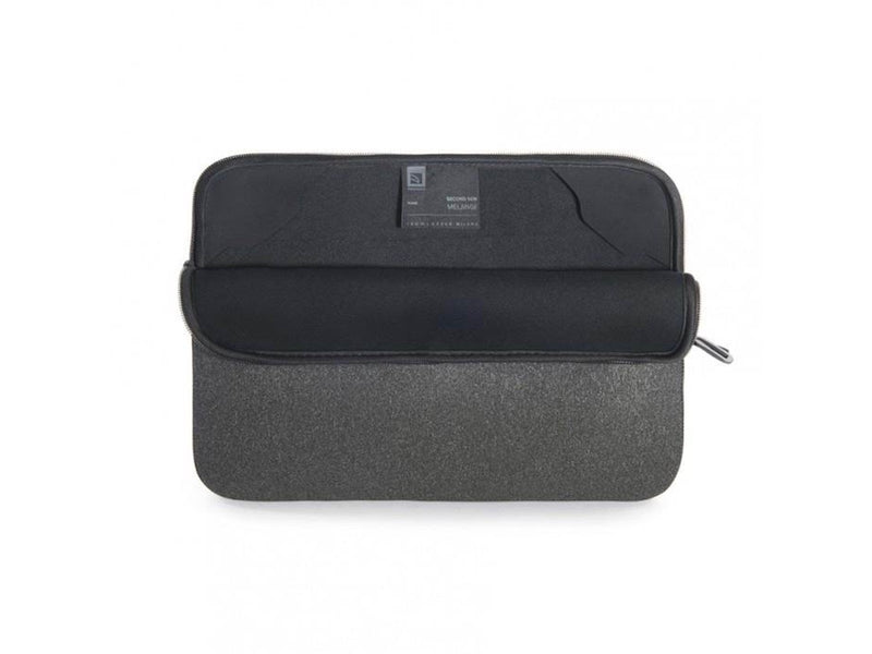Tucano Melange Hülle für MacBook Air/Pro 13" & Laptop 12" | Schwarz