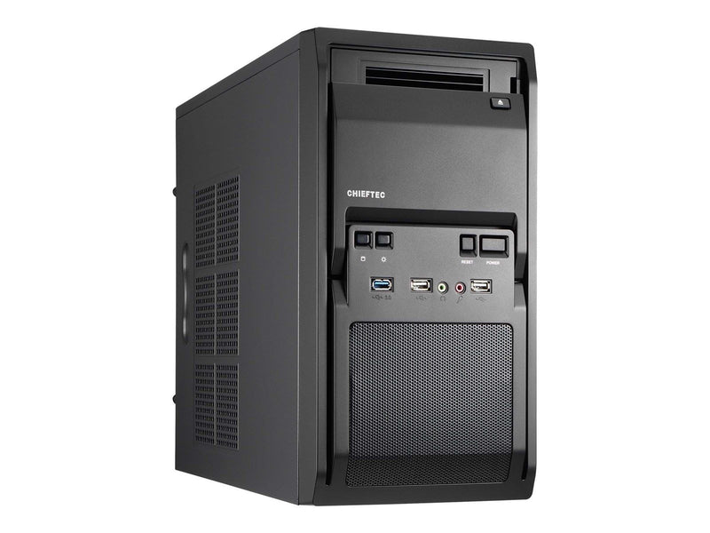 Chieftec LIBRA Series - Gehäuse - Minitower - Schwarz