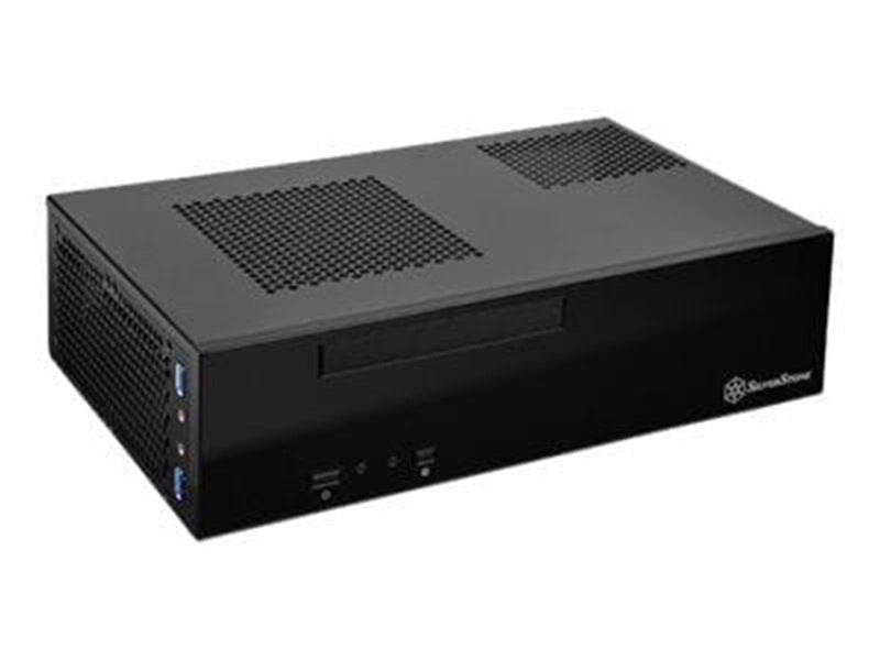 SilverStone MILO ML09 - Gehäuse - Desktop - Schwarz