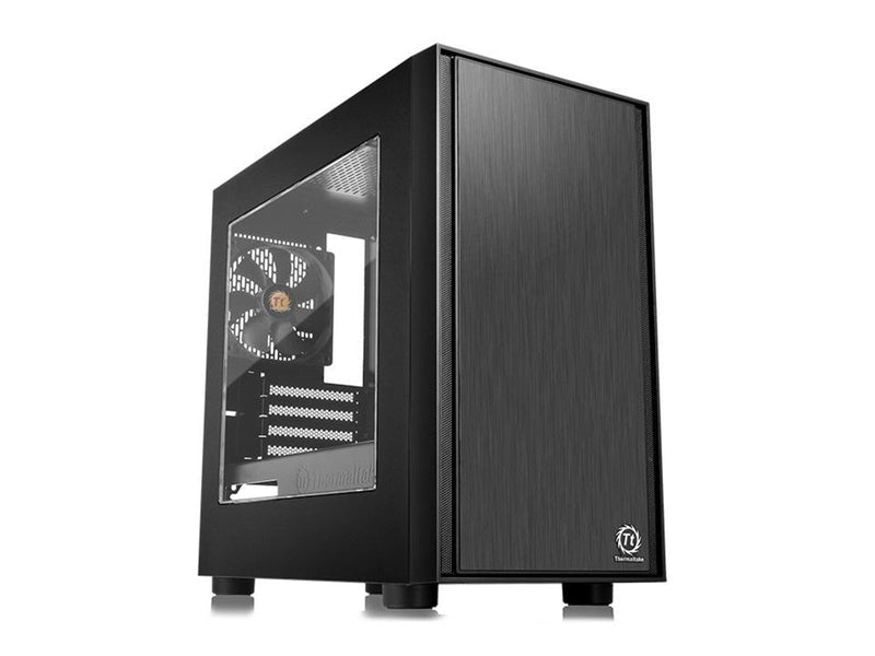 Thermaltake Versa H17 Window - Gehäuse - Miditower - Schwarz