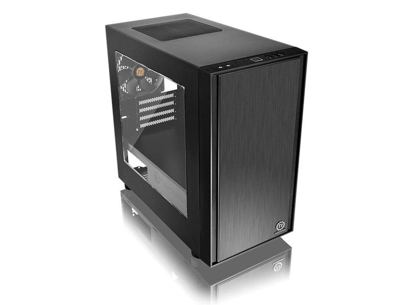 Thermaltake Versa H17 Window - Gehäuse - Miditower - Schwarz