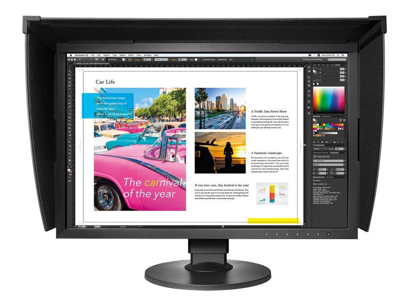 24" EIZO ColorEdge CG2420 - 1920x1200 - IPS - Built-in self calibration sensor