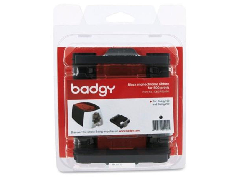 Evolis Badgy - Kassette für das Drucker-Band Schwarz / Monochrom