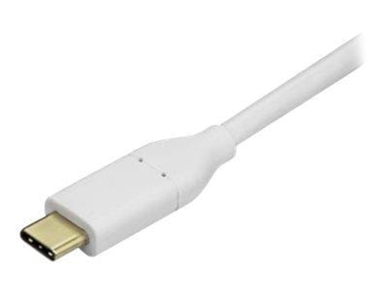 StarTech.com USB-C to Mini DisplayPort Adapter - 4K 60Hz - ekstern videoadapter - hvid