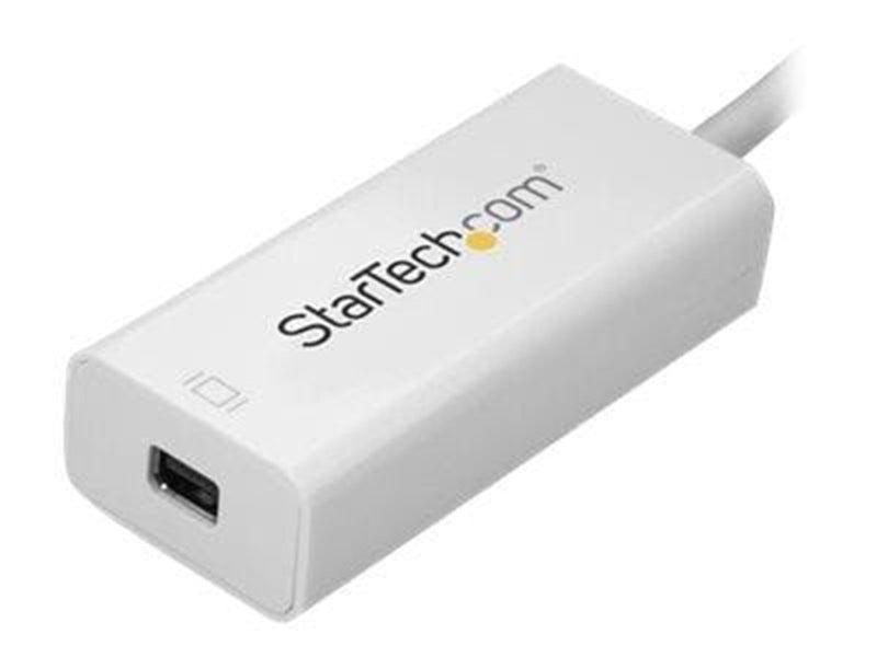 StarTech.com USB-C to Mini DisplayPort Adapter - 4K 60Hz - ekstern videoadapter - hvid