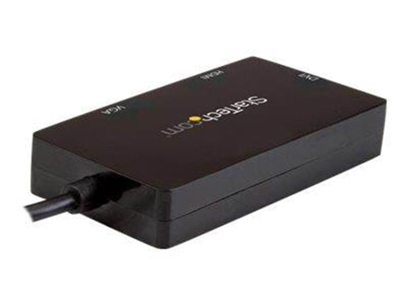 StarTech.com USB-C Multiport Adapter - 3-in-1 USB C to HDMI DVI or VGA - ekstern videoadapter