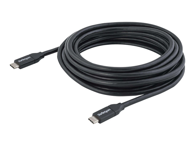 StarTech.com 4m 13ft USB-C Cable - 5A Power Delivery - USB 2.0 - Certified