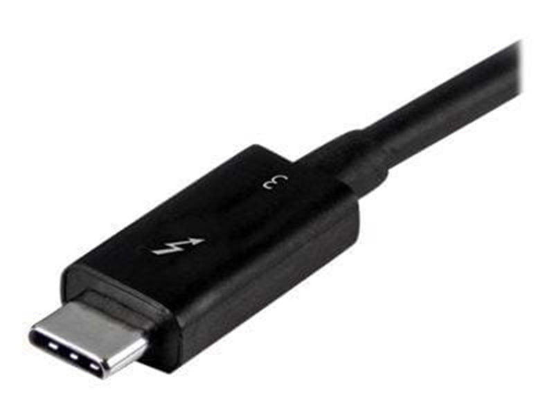 StarTech.com Thunderbolt 3 (40Gbps) USB C Cable - Black - 50cm