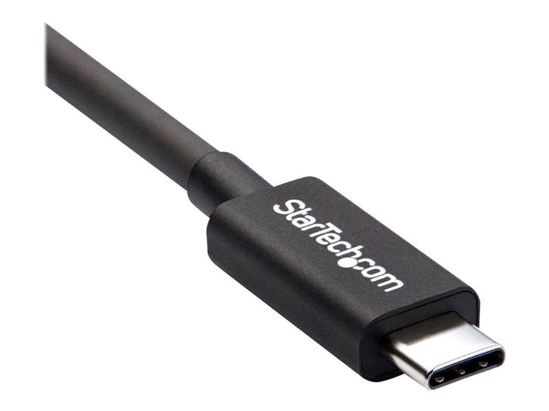StarTech.com Thunderbolt 3 (40Gbps) USB C Cable - Black - 50cm