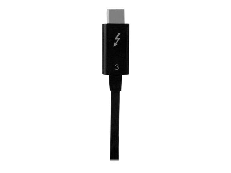 StarTech.com Thunderbolt 3 (40Gbps) USB C Cable - Black - 50cm