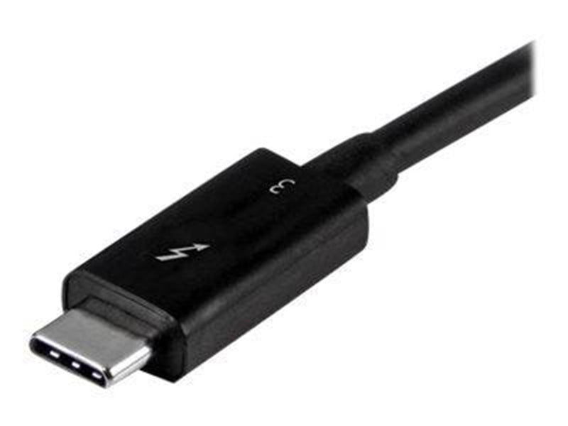StarTech.com Thunderbolt 3 (40Gbps) USB C Cable - Black - 50cm