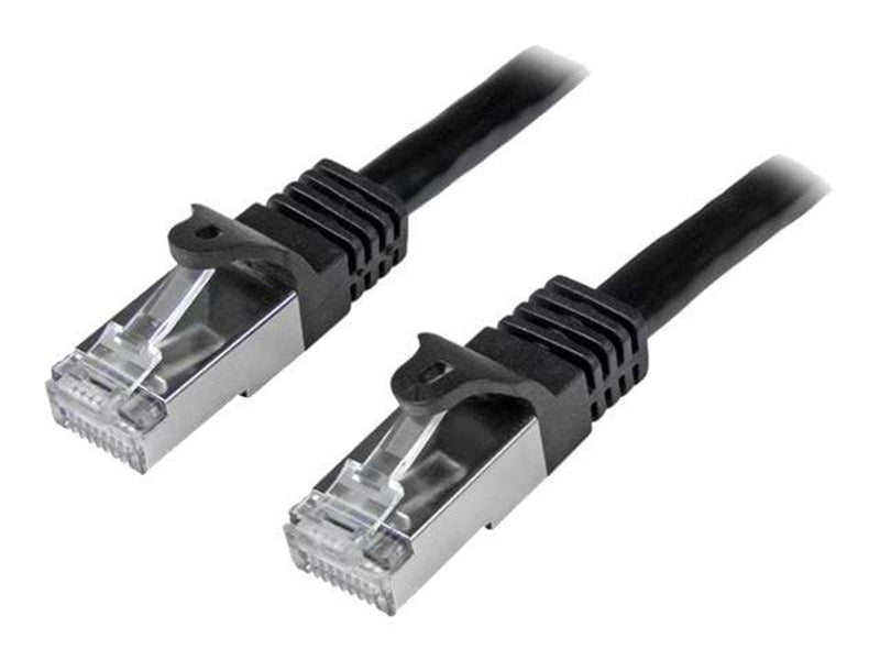 StarTech.com 3m Black Cat6 / Cat 6 Shielded (SFTP) Patch Cable 3 m - patchkabel - 3 m - sort