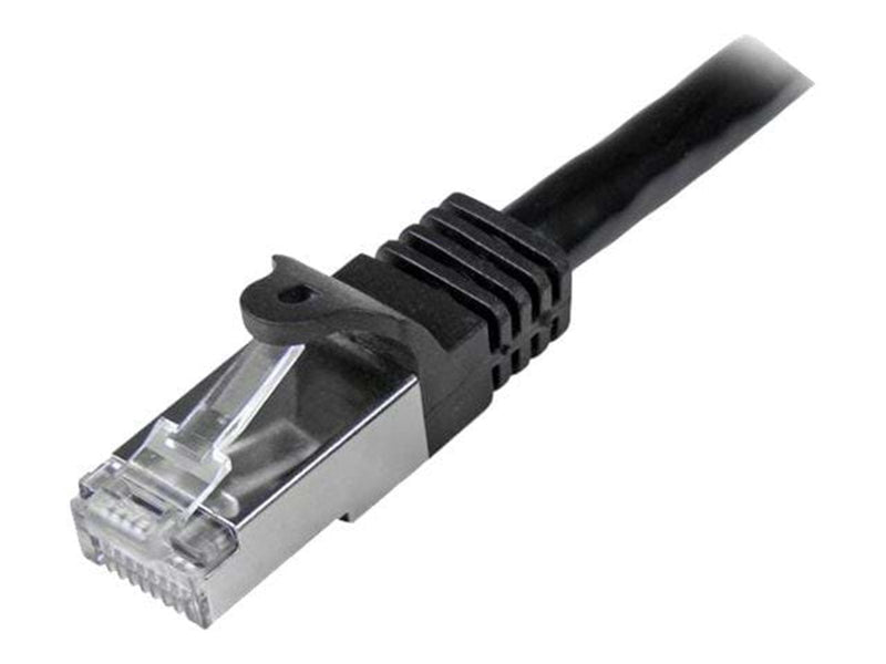 StarTech.com 3m Black Cat6 / Cat 6 Shielded (SFTP) Patch Cable 3 m - patchkabel - 3 m - sort