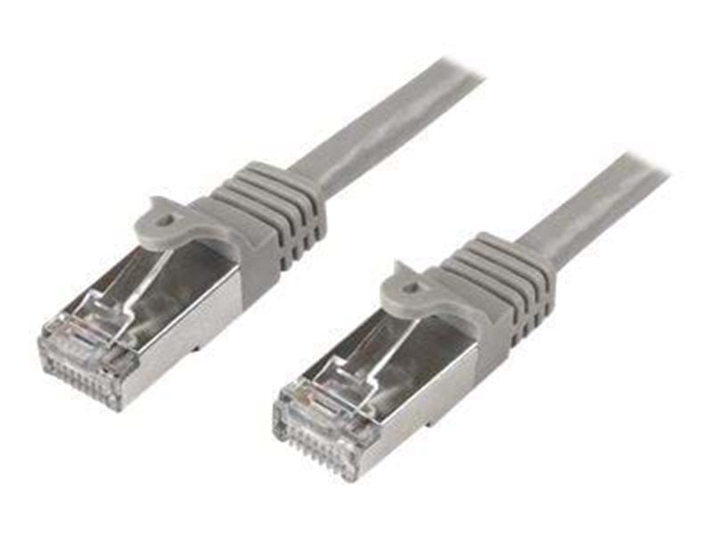 StarTech.com Cat6 Patch Cable - Shielded (SFTP) - patchkabel - 2 m - grå