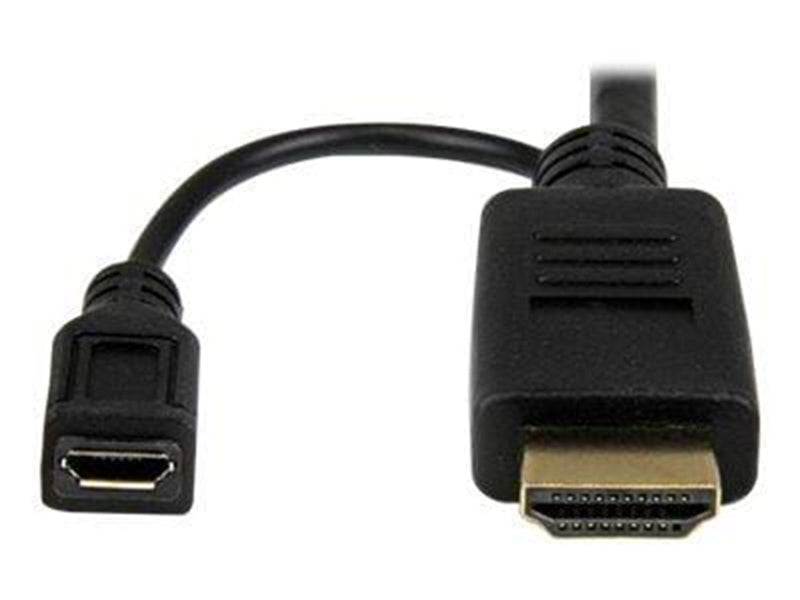 StarTech.com 6ft HDMI to VGA active converter cable HDMI to VGA adapter - video transformer - sort