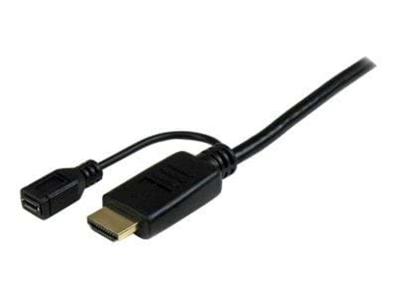 StarTech.com 10ft HDMI to VGA Active Converter Cable HDMI to VGA Adapter - video transformer - sort