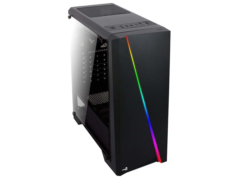 AeroCool Cylon RGB - Gehäuse - Miditower - Schwarz
