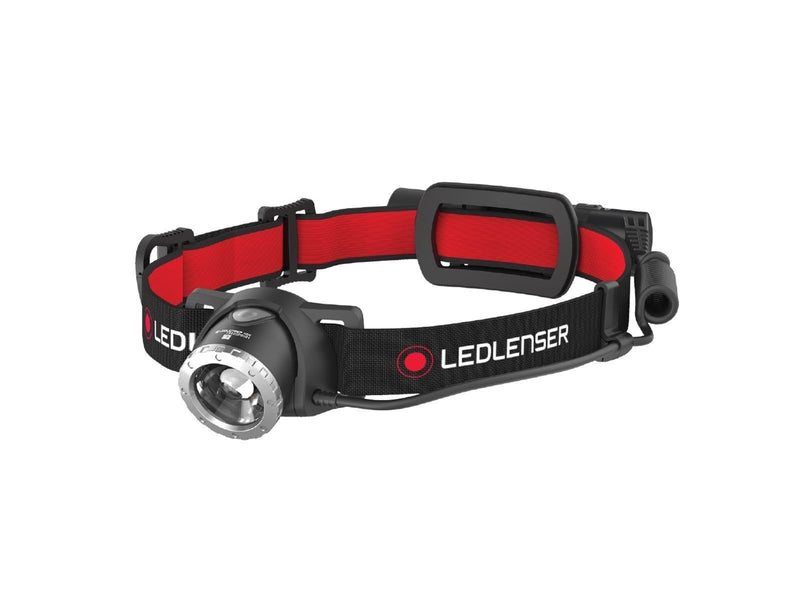 Ledlenser H8R Headlamp, 600 lumen, Black/red