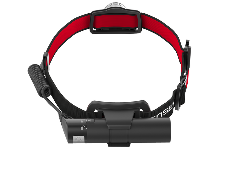 Ledlenser H8R Headlamp, 600 lumen, Black/red