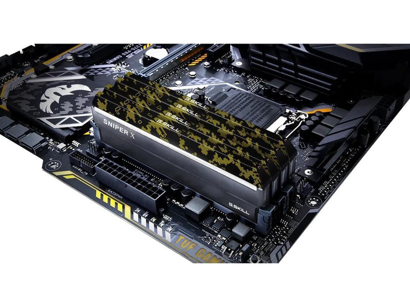 G.Skill Sniper X DDR4-2400 - 32GB - CL17 - Dual Channel (2 pcs) - Intel XMP - Silber