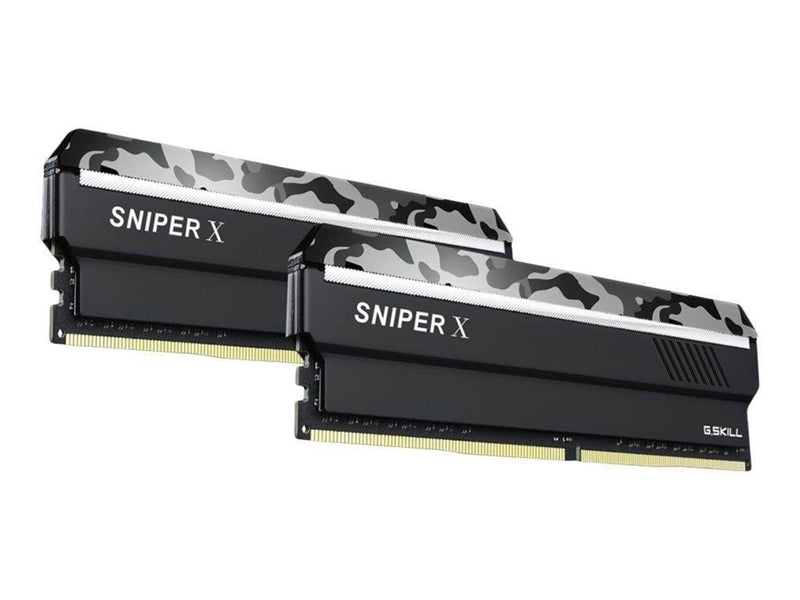 G.Skill Sniper X DDR4-2400 - 32GB - CL17 - Dual Channel (2 pcs) - Intel XMP - Schwarz