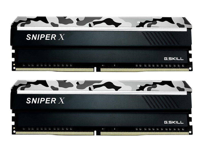 G.Skill Sniper X DDR4-2400 - 32GB - CL17 - Dual Channel (2 pcs) - Intel XMP - Schwarz