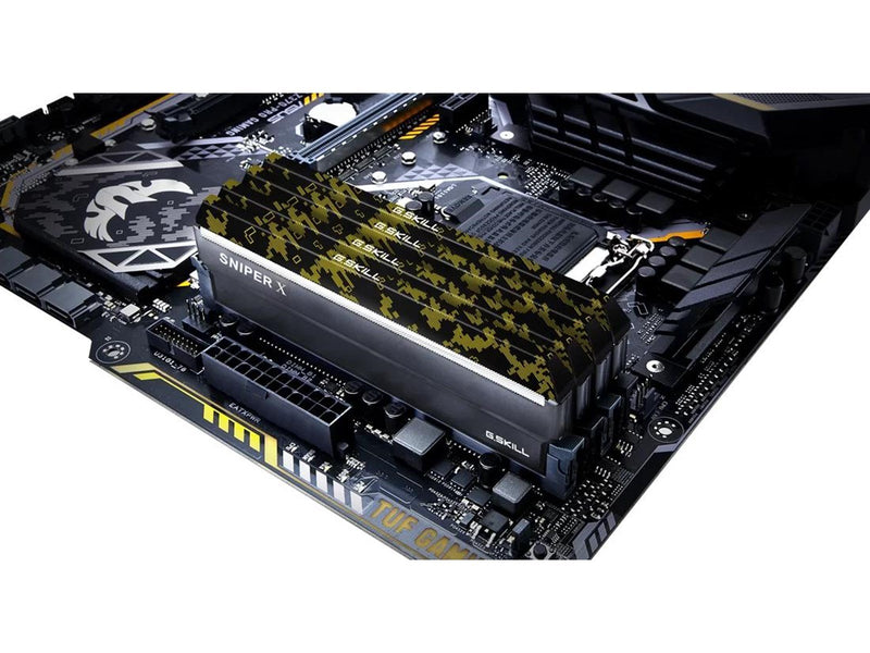 G.Skill Sniper X DDR4-2400 - 16GB - CL17 - Dual Channel (2 pcs) - Intel XMP - Silber