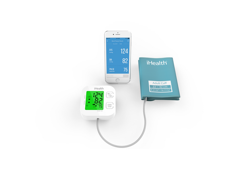 iHealth Blutdruckmessgerät KN-550BT Track Smart Blood Pressure Monitor