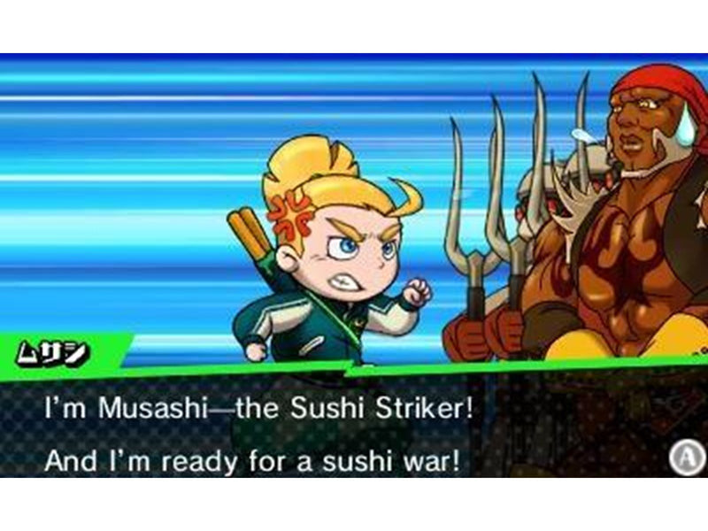 Sushi Striker: Way of the Sushido - Nintendo 3DS - Action - PEGI 3