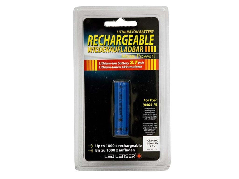 Ledlenser 14500 Li-Ion Rechargeable Battery 3.7V 700 maH
