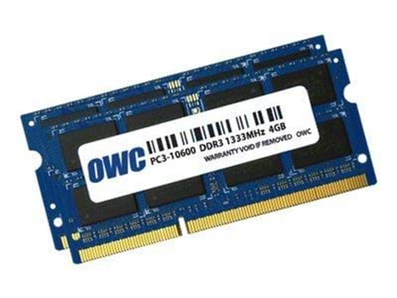 OWC Other World Computing - DDR3 - 8 GB: 2 x 4 GB - SO DIMM 204-PIN