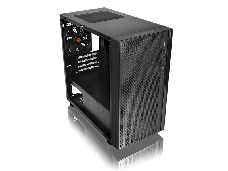 Thermaltake Versa H18 Window - Gehäuse - Minitower - Schwarz