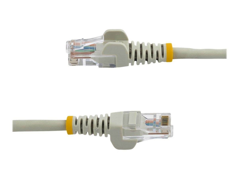 StarTech.com 5m Grey Cat5e / Cat 5 Snagless Patch Cable 5 m - patchkabel - 5 m - grå - Grau - 5 meter