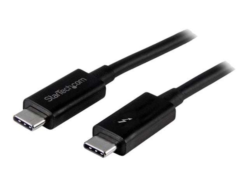 StarTech.com Thunderbolt 3 (20Gbps) USB C Cable - Black - 2m