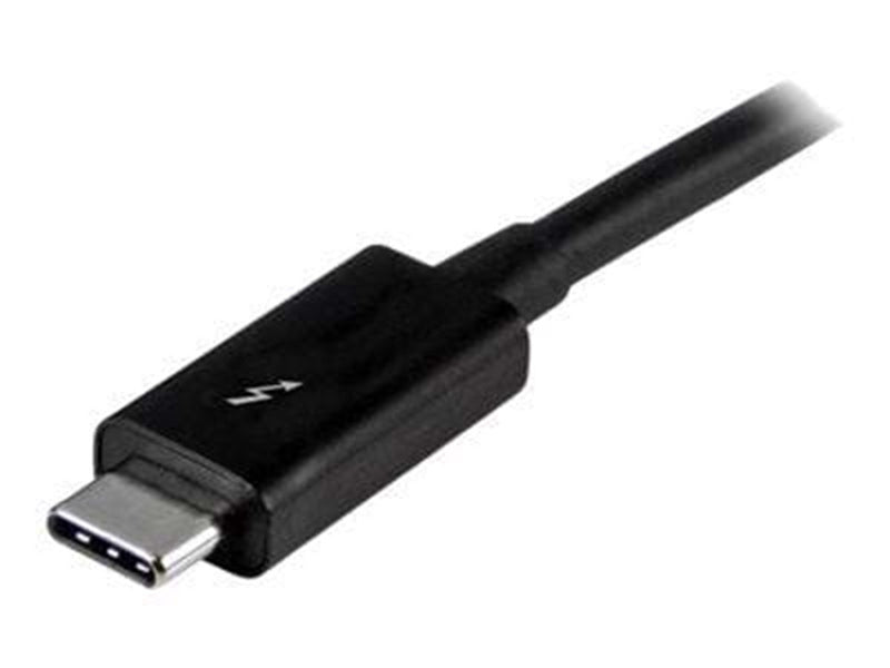 StarTech.com Thunderbolt 3 (20Gbps) USB C Cable - Black - 2m